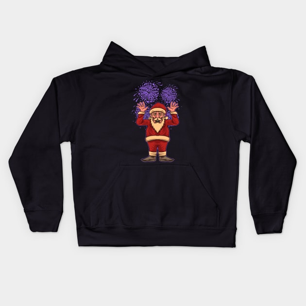 New Year Kids Hoodie by phsycartwork